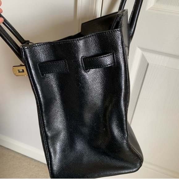 Vintage Black Birkin style - Picture 7 of 16